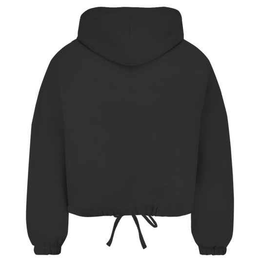 Damen Cropped Oversize Hoodie My Favorite People
