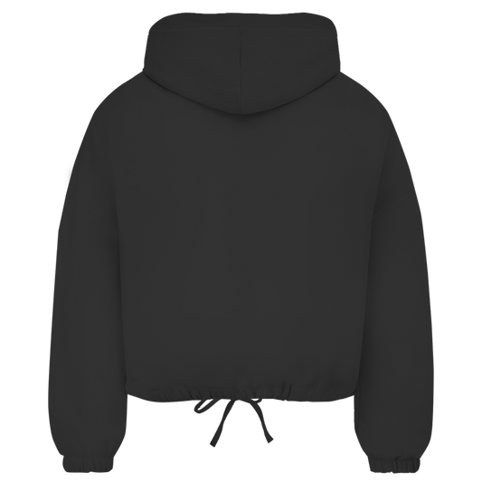 Damen Zipper Hoodie Moon