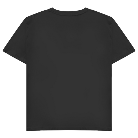 Damen Basic V-Neck T-Shirt Moon