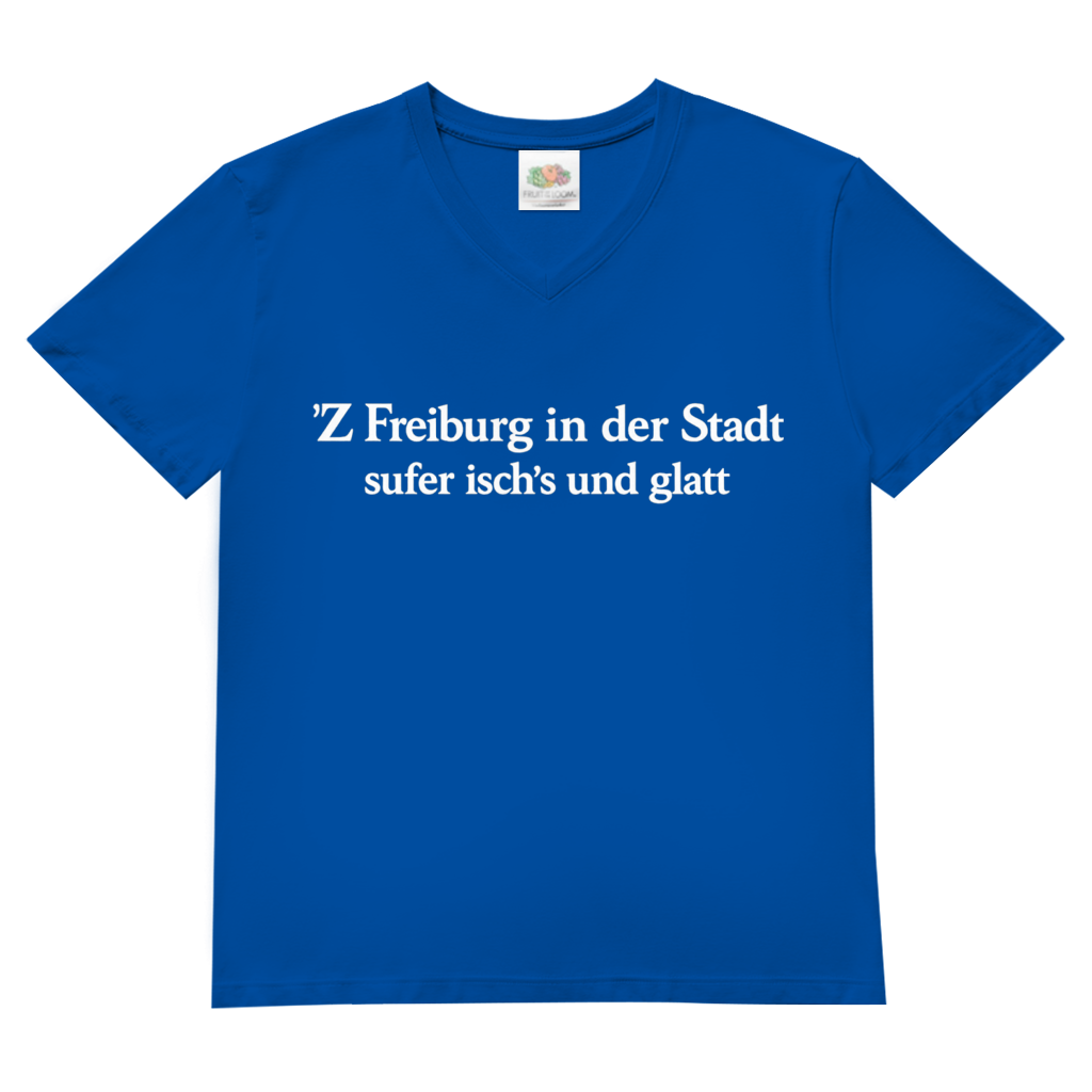 Herren Basic V-Neck T-Shirt Noxraw
