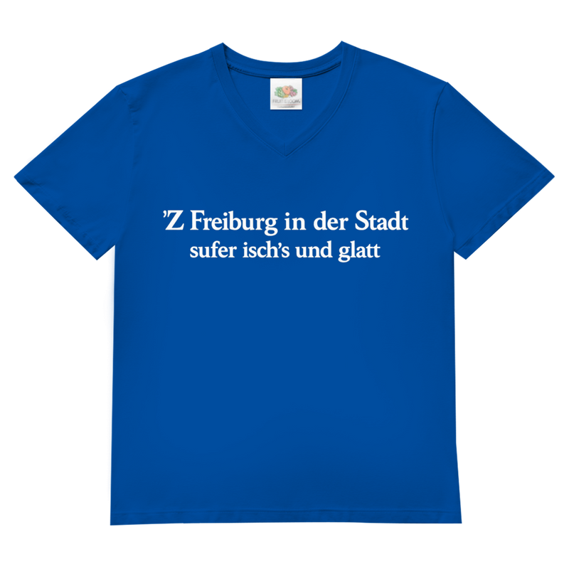 Herren Basic V-Neck T-Shirt Noxraw