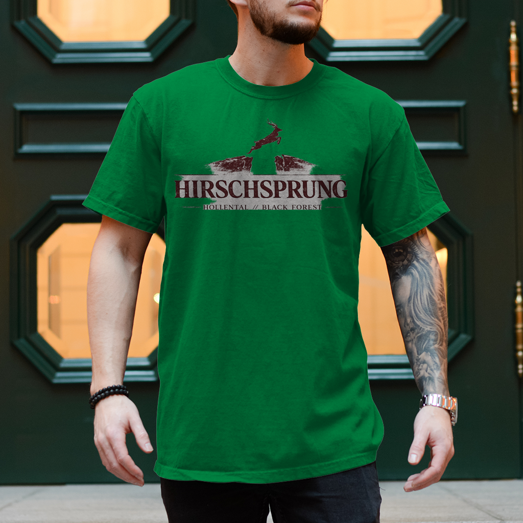 NOXRAW Hirschsprung Black Forest Unisex Streetwear T-Shirt
