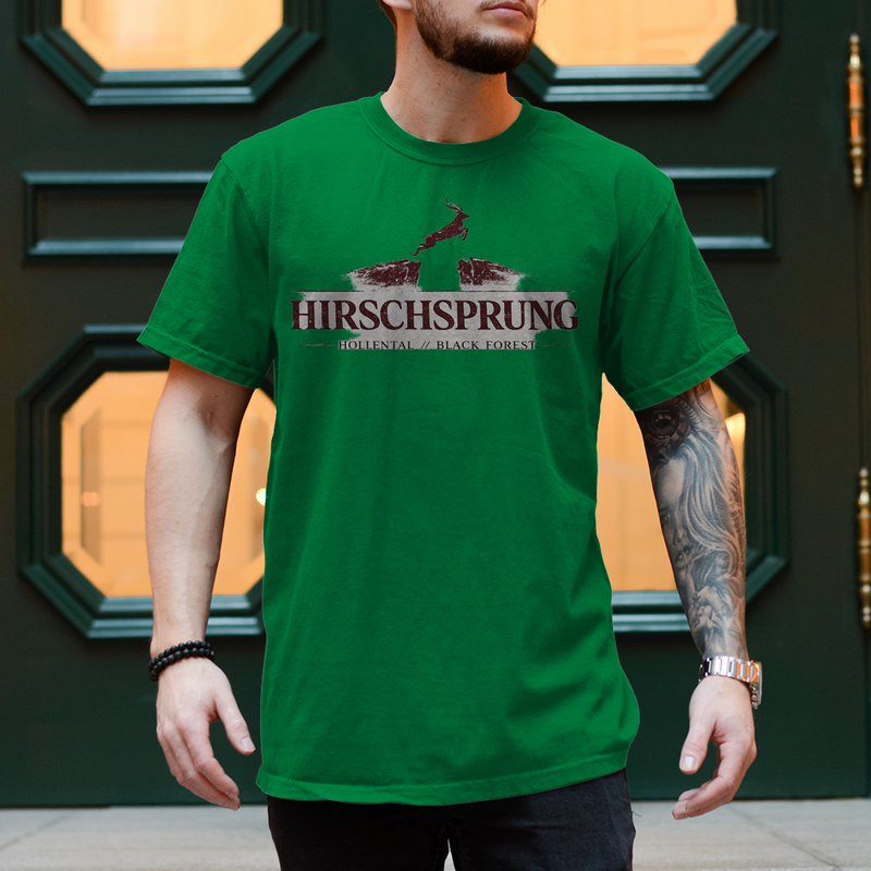 NOXRAW Hirschsprung Black Forest Unisex Streetwear T-Shirt