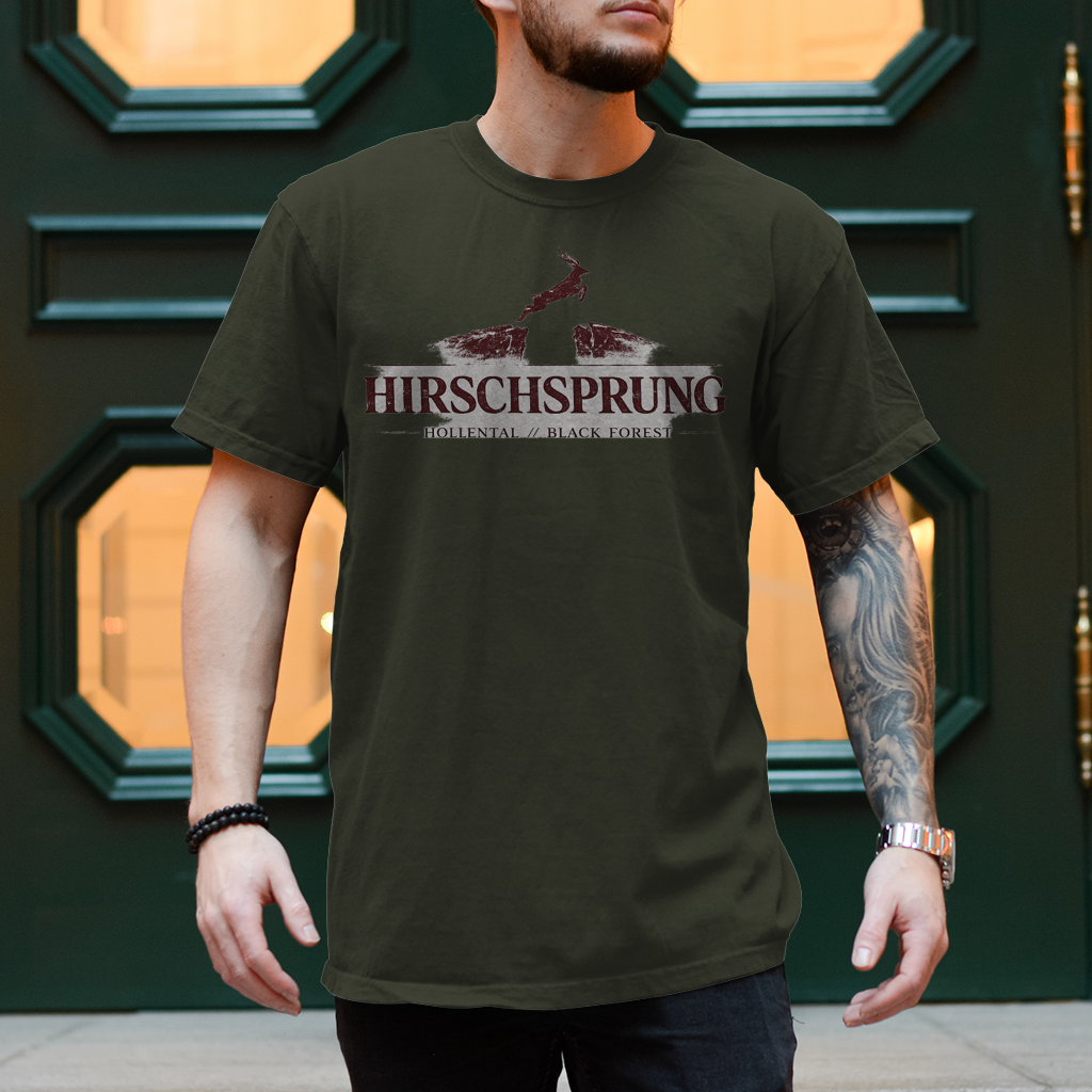 NOXRAW Hirschsprung Unisex T-Shirt – Black Forest Streetwear