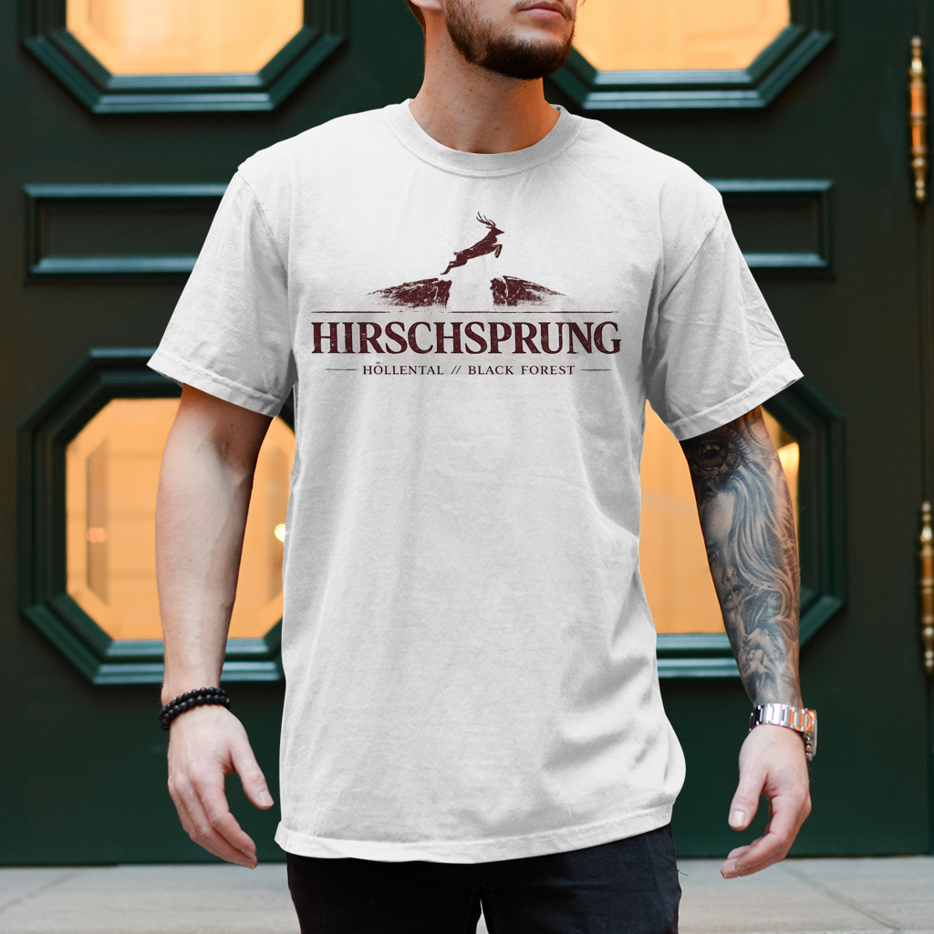 NOXRAW Hirschsprung Unisex T-Shirt – Black Forest Streetwear