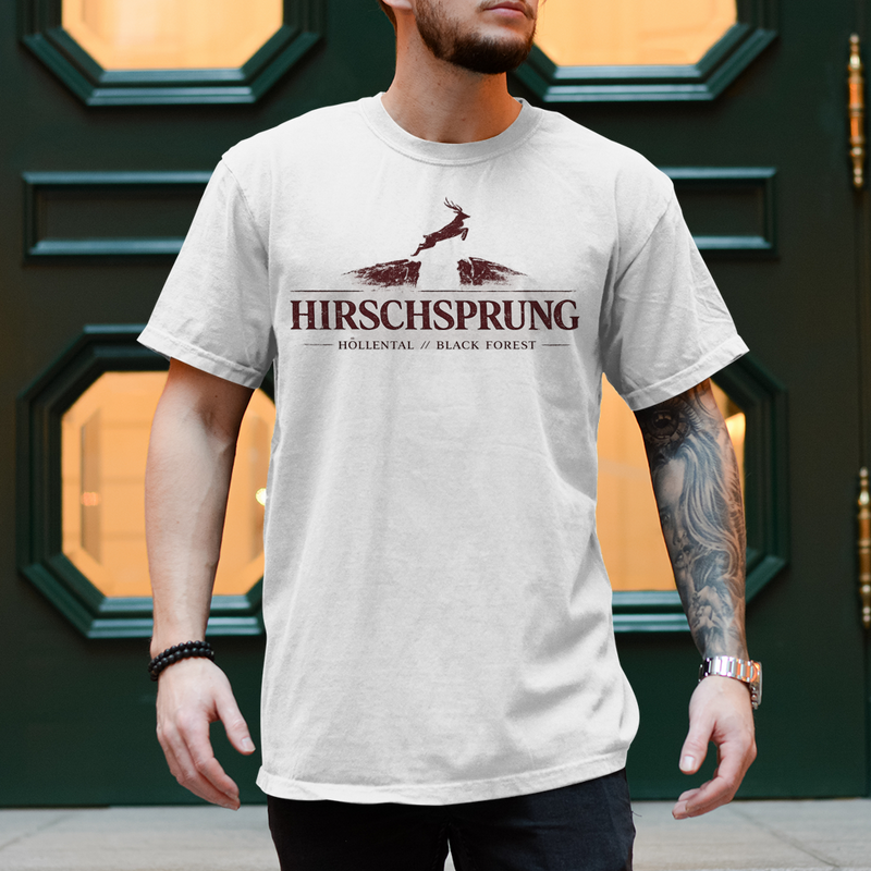 NOXRAW Hirschsprung Unisex T-Shirt – Black Forest Streetwear