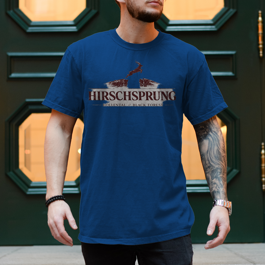 NOXRAW Hirschsprung Black Forest Unisex Streetwear T-Shirt