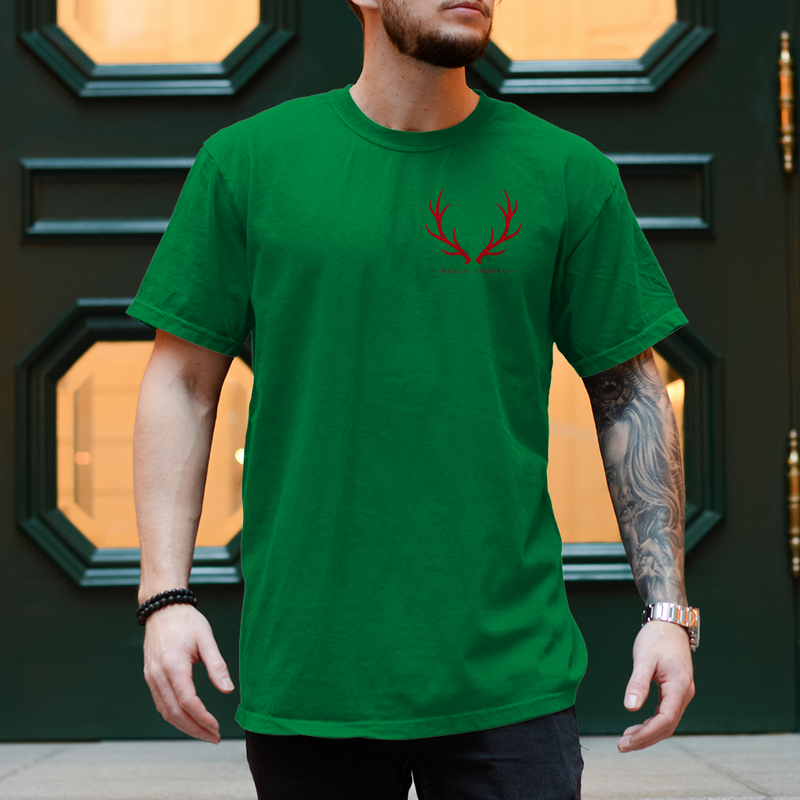 Black Forest Antlers T-Shirt Noxraw