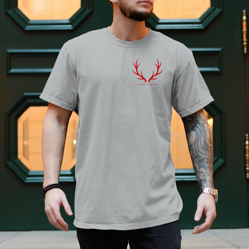Black Forest Antlers T-Shirt Noxraw
