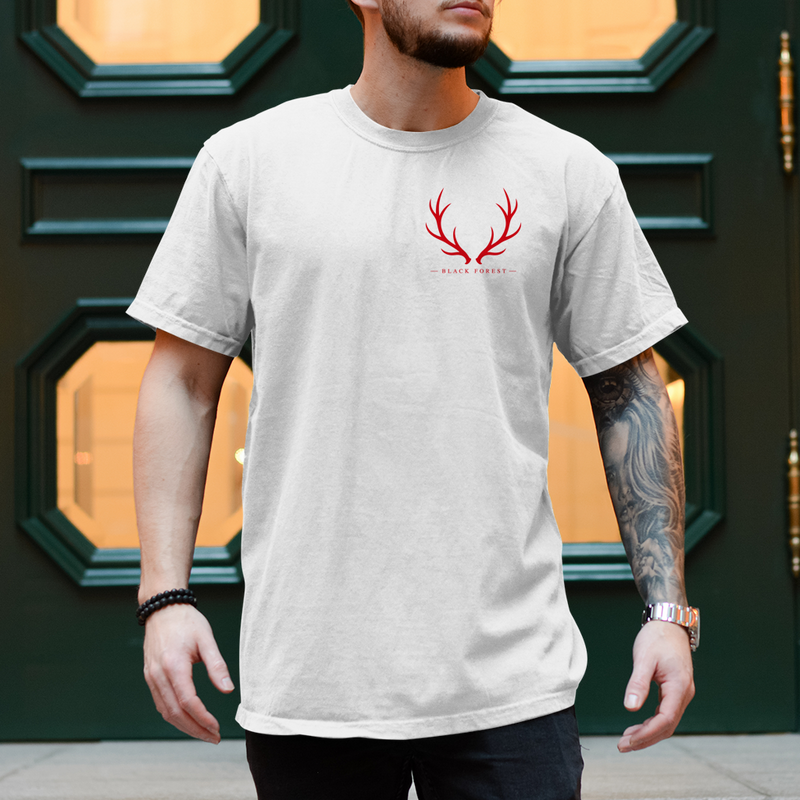 Black Forest Antlers T-Shirt Noxraw