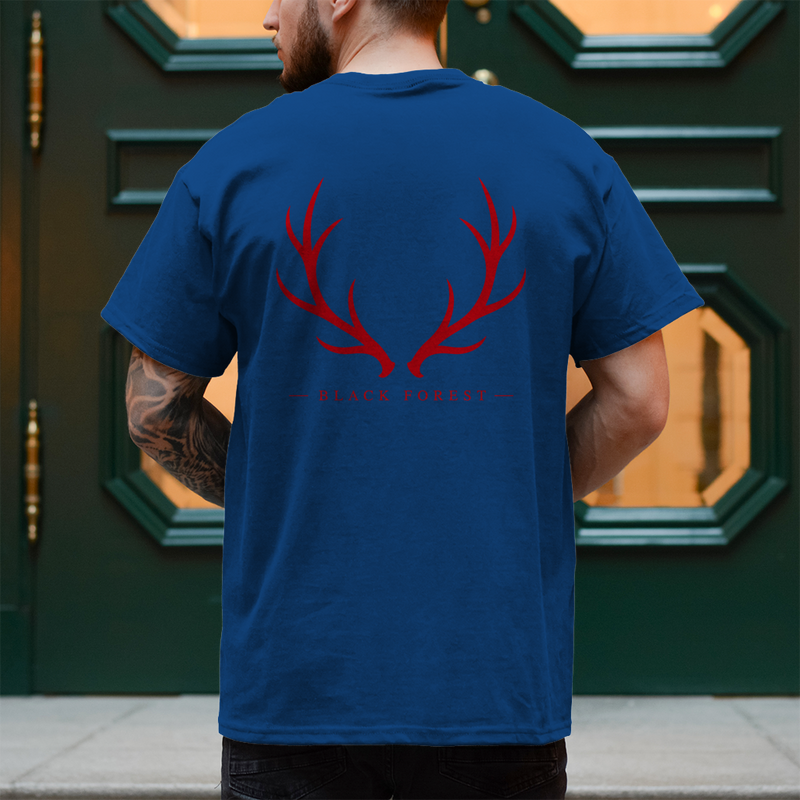 Black Forest Antlers T-Shirt Noxraw