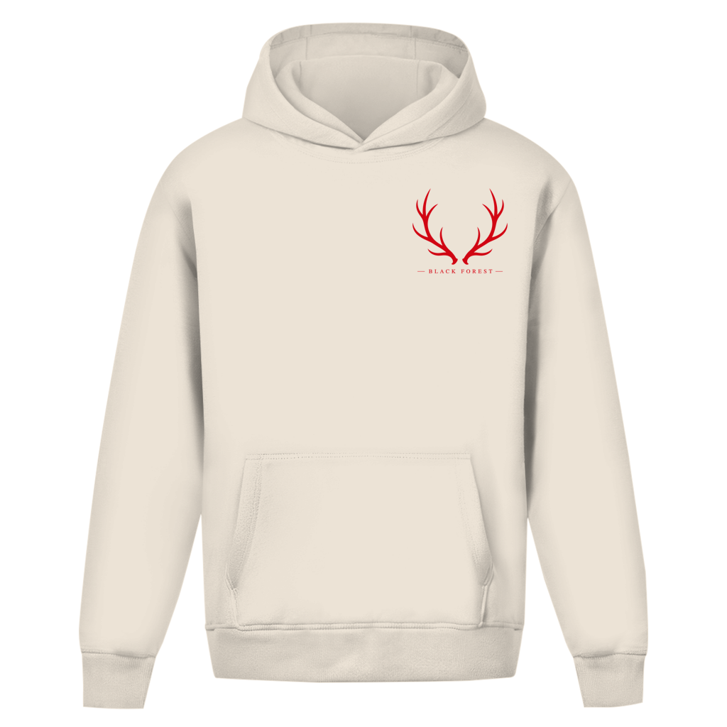 NOXRAW Oversize Hoodie – Black Forest Midnight Session