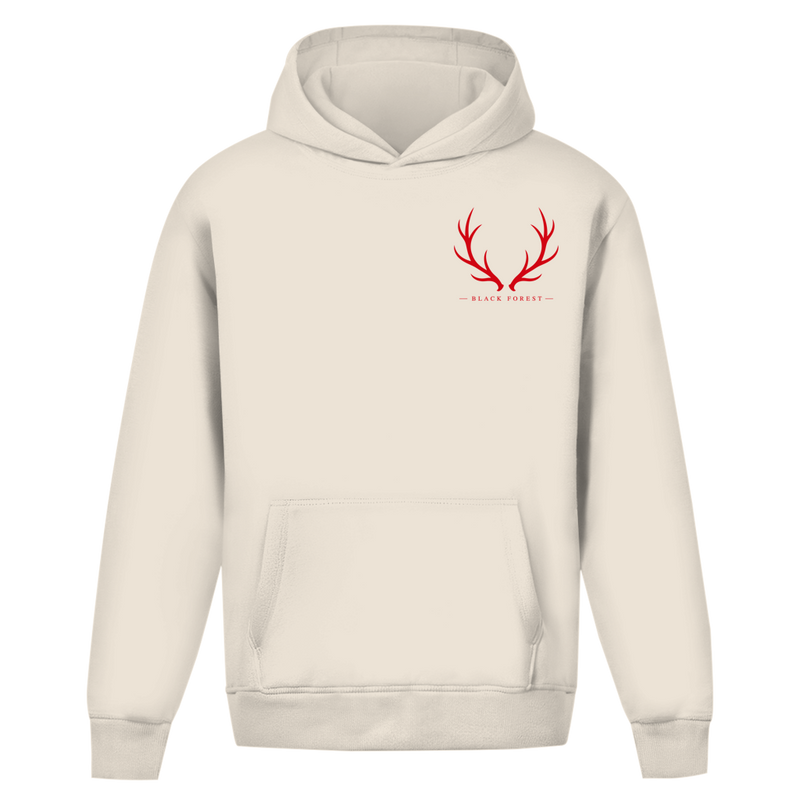 NOXRAW Oversize Hoodie – Black Forest Midnight Session