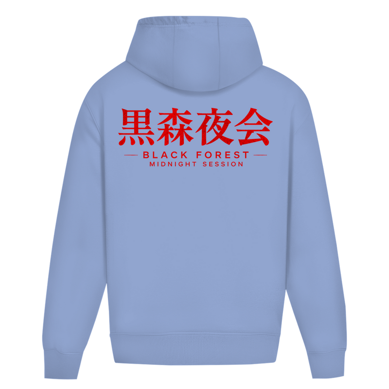 NOXRAW Oversize Hoodie – Black Forest Midnight Session