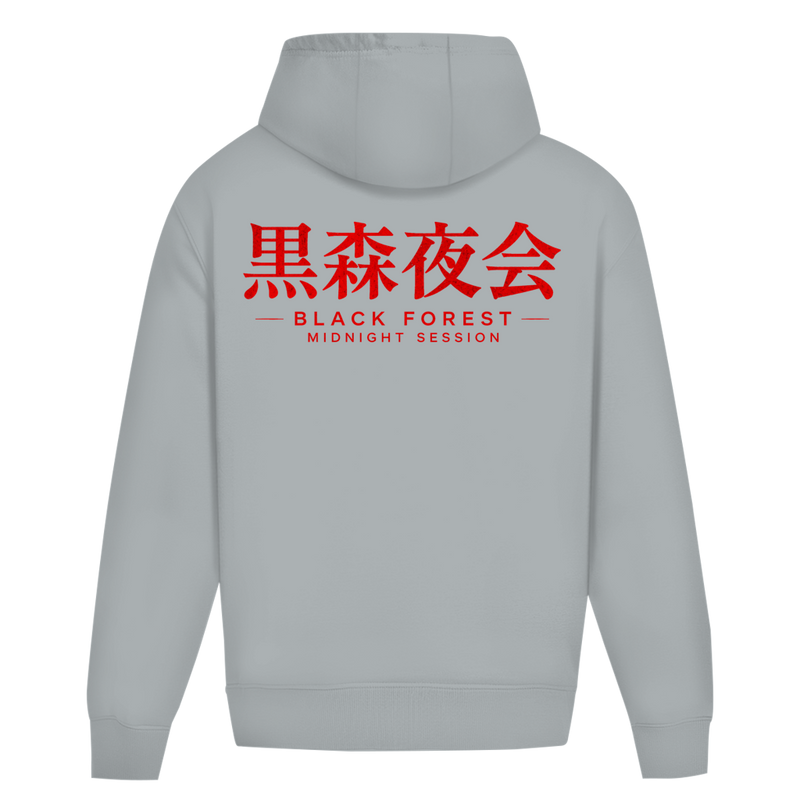 NOXRAW Oversize Hoodie – Black Forest Midnight Session