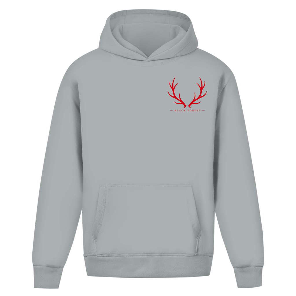 NOXRAW Oversize Hoodie – Black Forest Midnight Session
