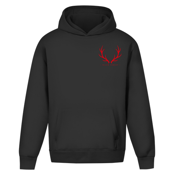 NOXRAW Oversize Hoodie – Black Forest Midnight Session