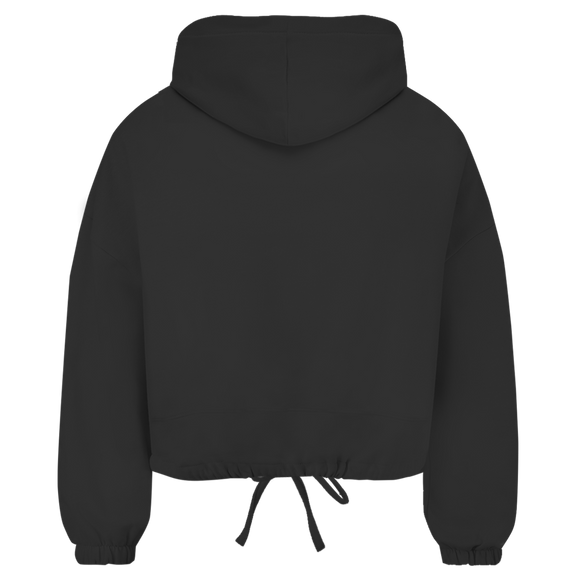 Damen Cropped Oversize Hoodie My Favorite People