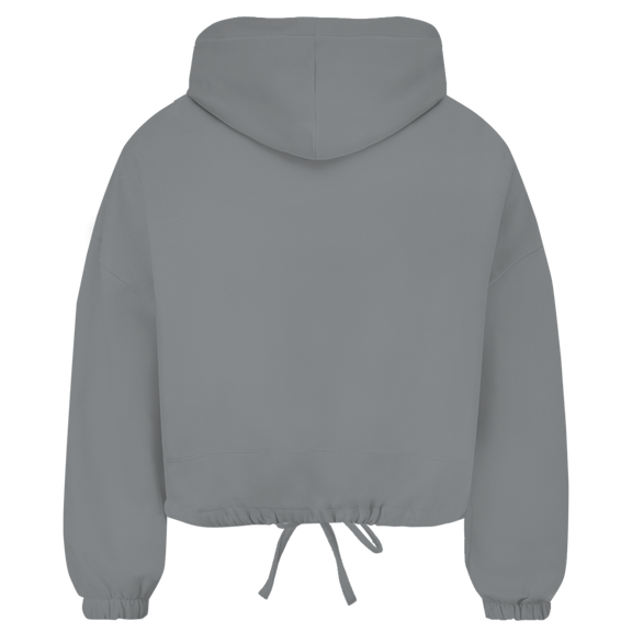 Damen Cropped Oversize Hoodie My Favorite People