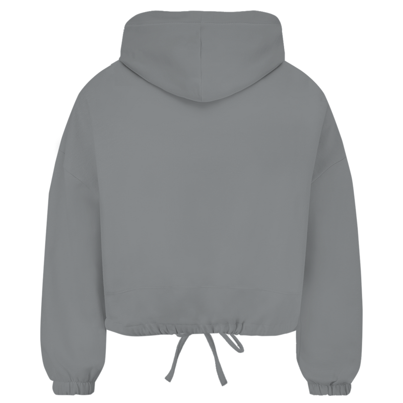 Damen Cropped Oversize Hoodie My Favorite People