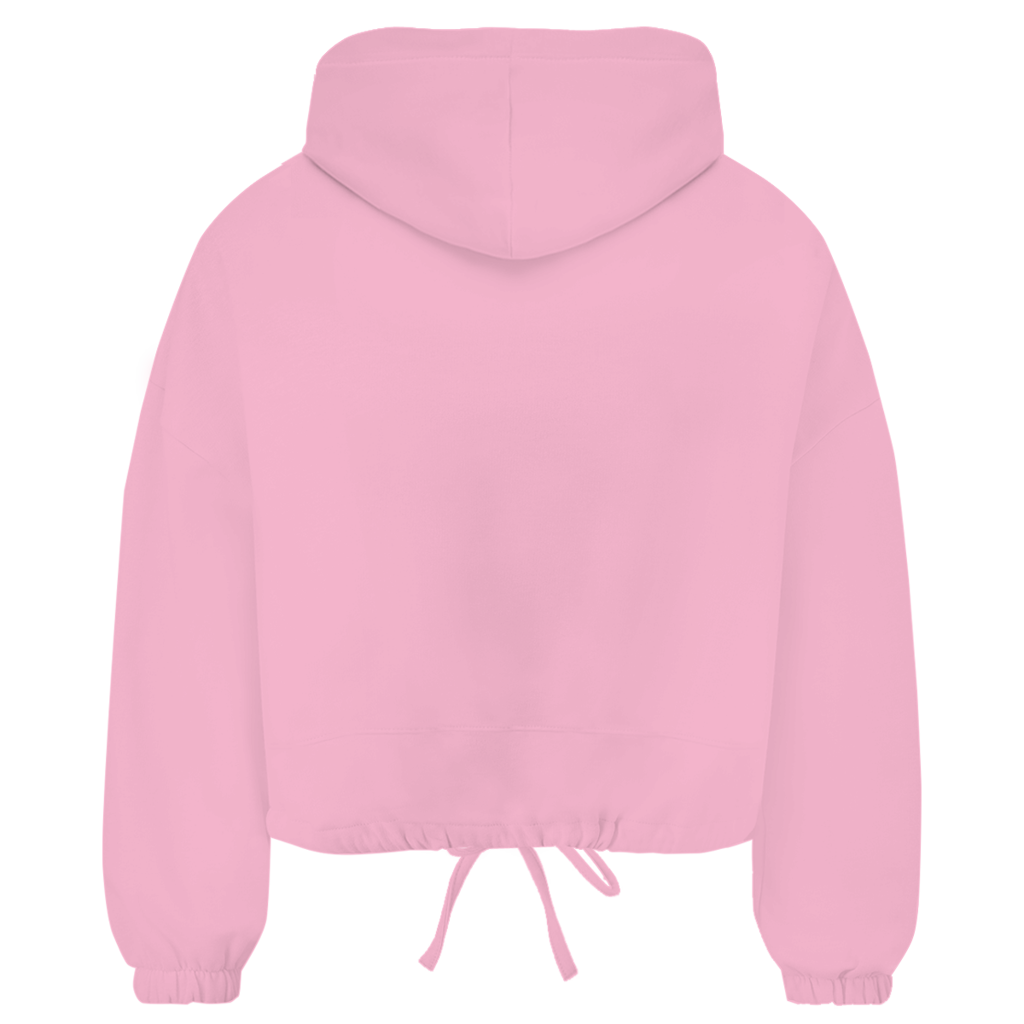 Damen Cropped Oversize Hoodie My Favorite People