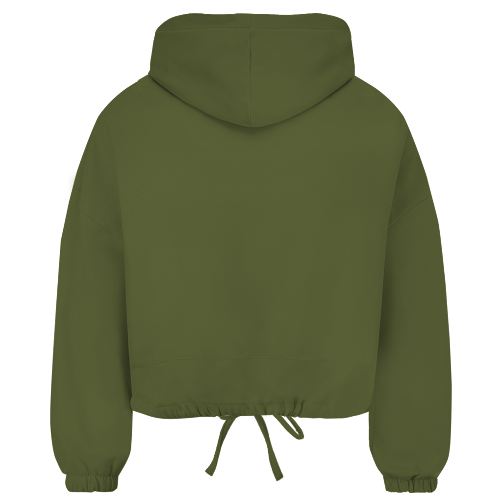 Damen Cropped Oversize Hoodie My Favorite People
