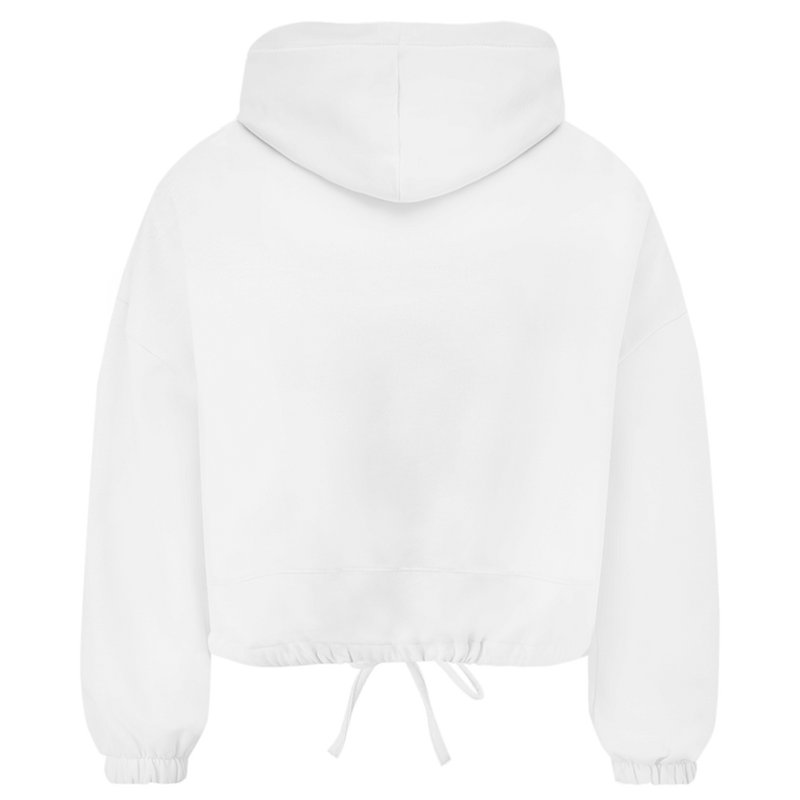 Damen Cropped Oversize Hoodie My Favorite People