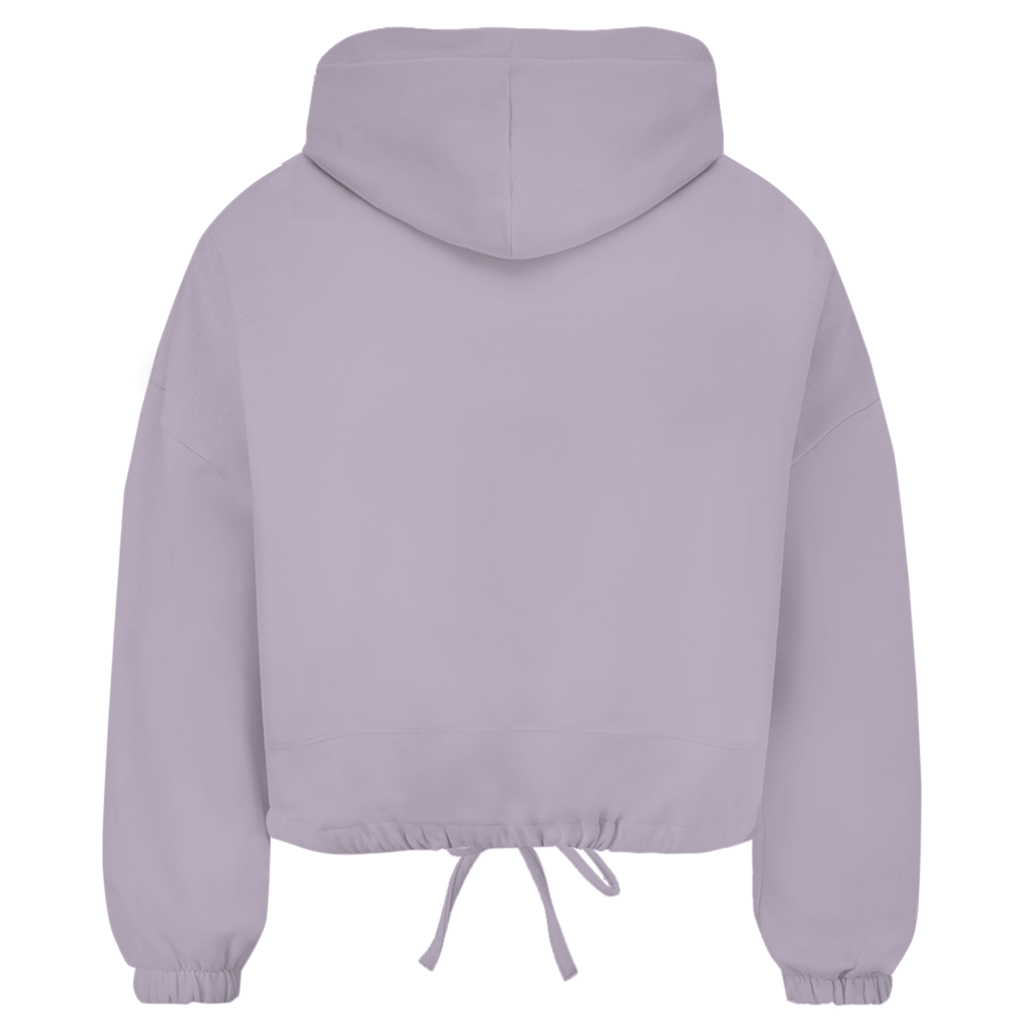 Damen Cropped Oversize Hoodie My Favorite People