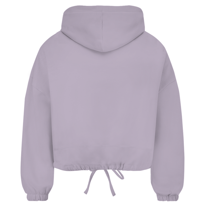 Damen Cropped Oversize Hoodie My Favorite People