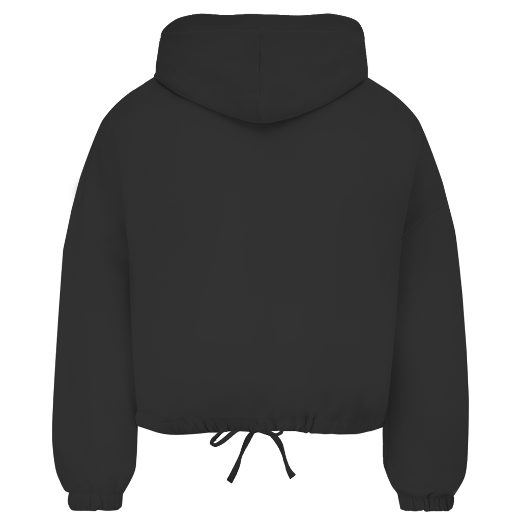 Damen Zipper Hoodie Moon