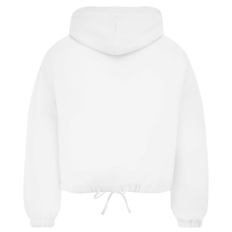 Damen Zipper Hoodie Moon