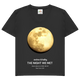 Damen Basic V-Neck T-Shirt Moon