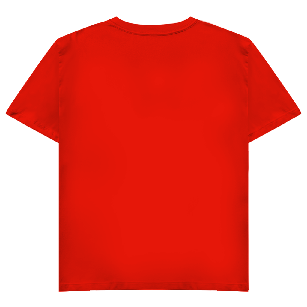 Damen Basic V-Neck T-Shirt Moon