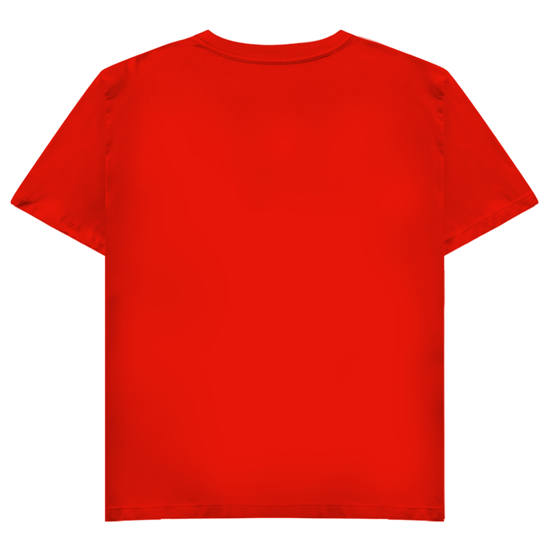 Damen Basic V-Neck T-Shirt Moon