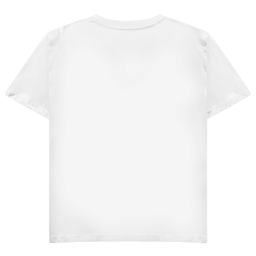 Damen Basic V-Neck T-Shirt Moon
