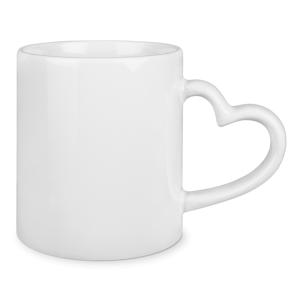 Tasse mit Herzhenkel Moon
