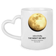 Tasse mit Herzhenkel Moon