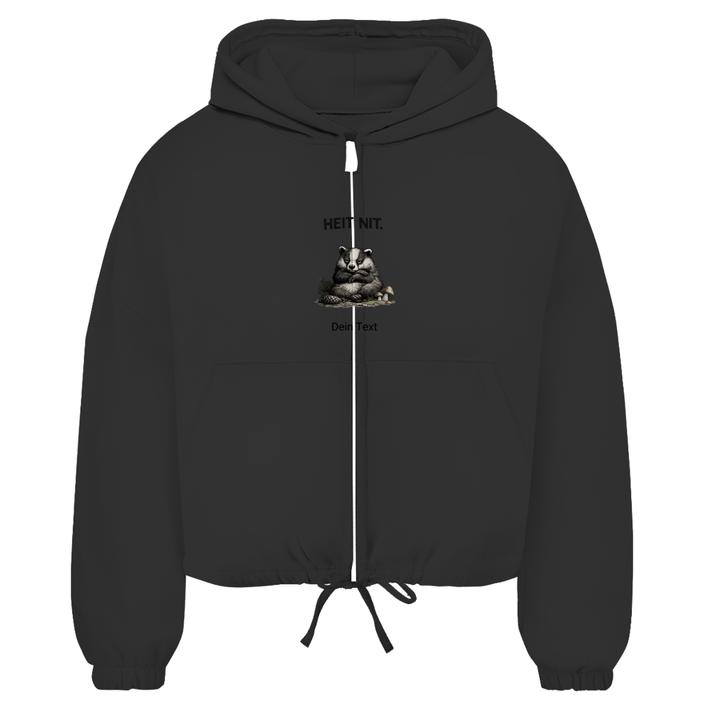 Damen Zipper Hoodie Noxraw