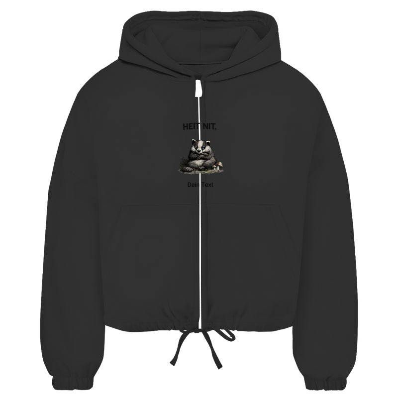 Damen Zipper Hoodie Noxraw