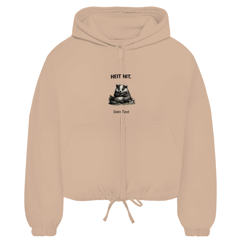 Damen Zipper Hoodie Noxraw