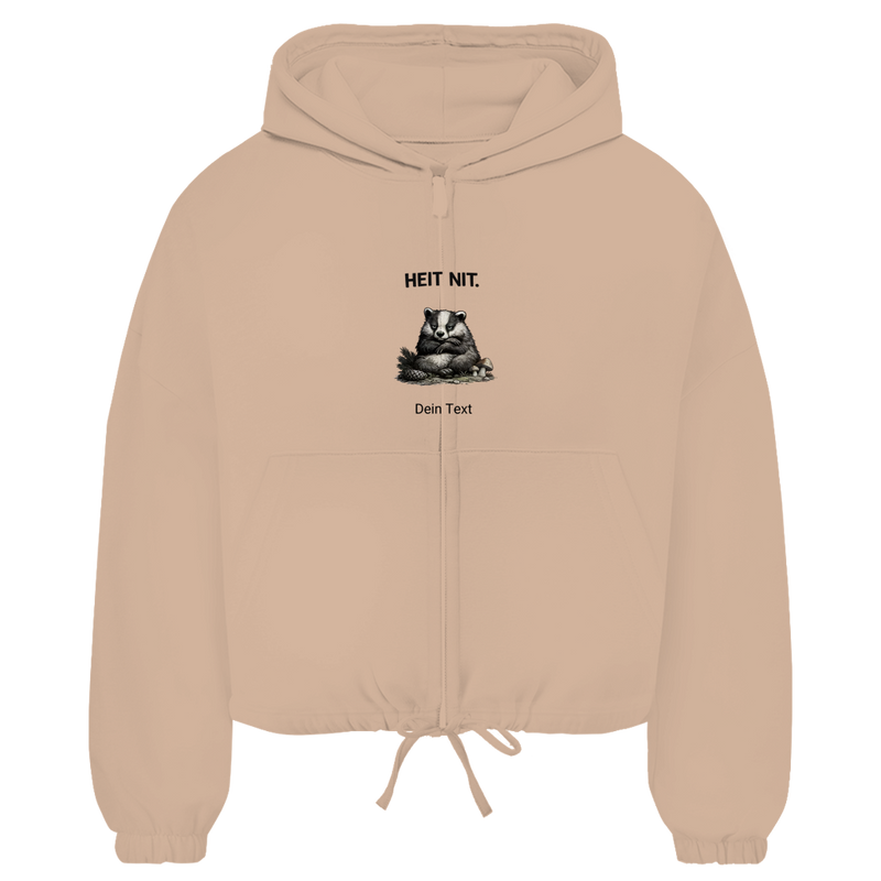 Damen Zipper Hoodie Noxraw
