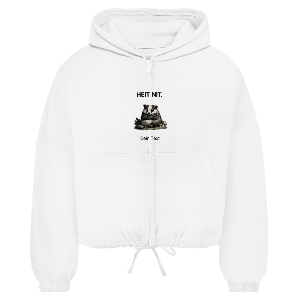 Damen Zipper Hoodie Noxraw