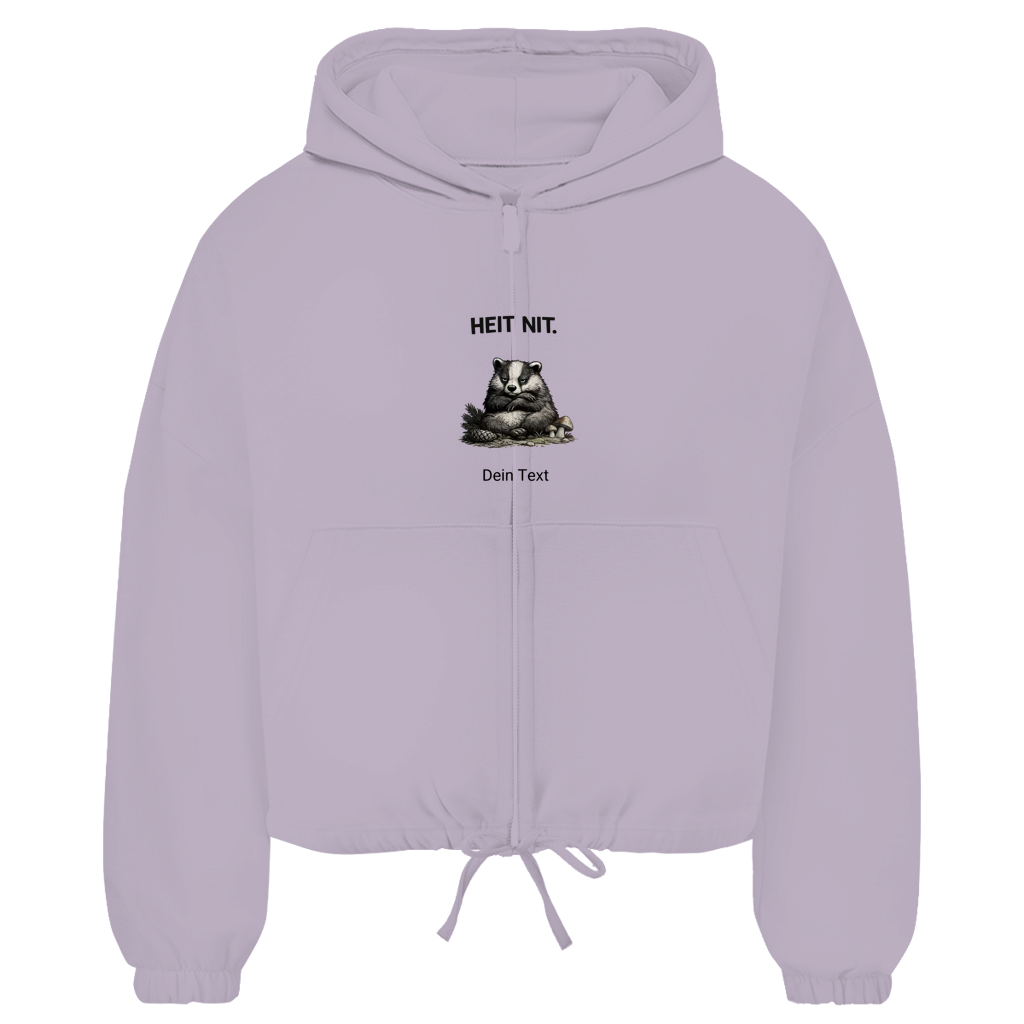 Damen Zipper Hoodie Noxraw