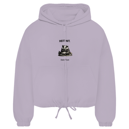 Damen Zipper Hoodie Noxraw