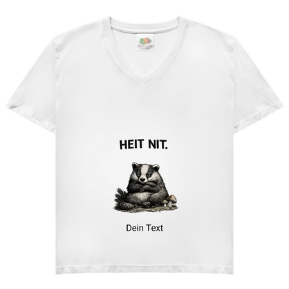 Damen Basic V-Neck T-Shirt Noxraw