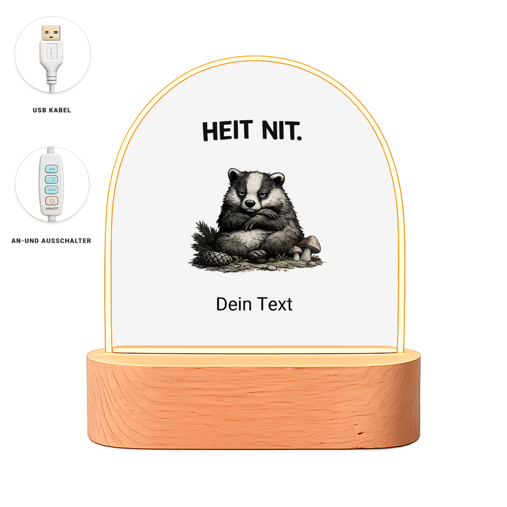 Beleuchteter Bilderrahmen Oval Noxraw