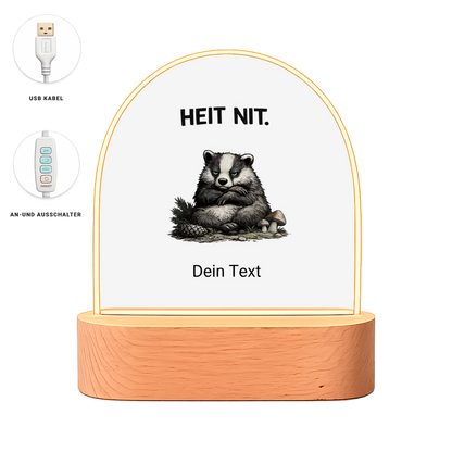 Beleuchteter Bilderrahmen Oval Noxraw