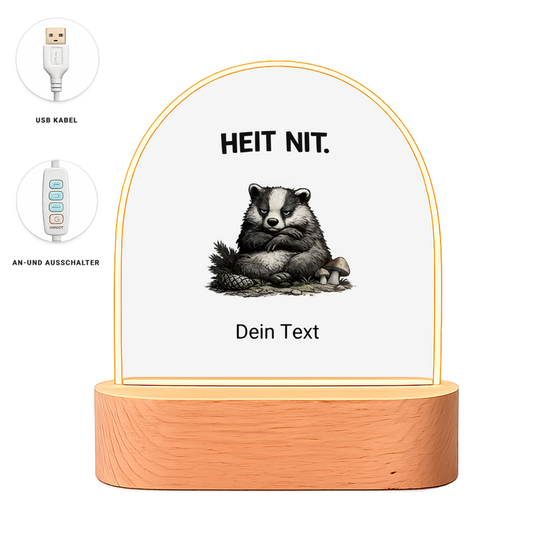 Beleuchteter Bilderrahmen Oval Noxraw