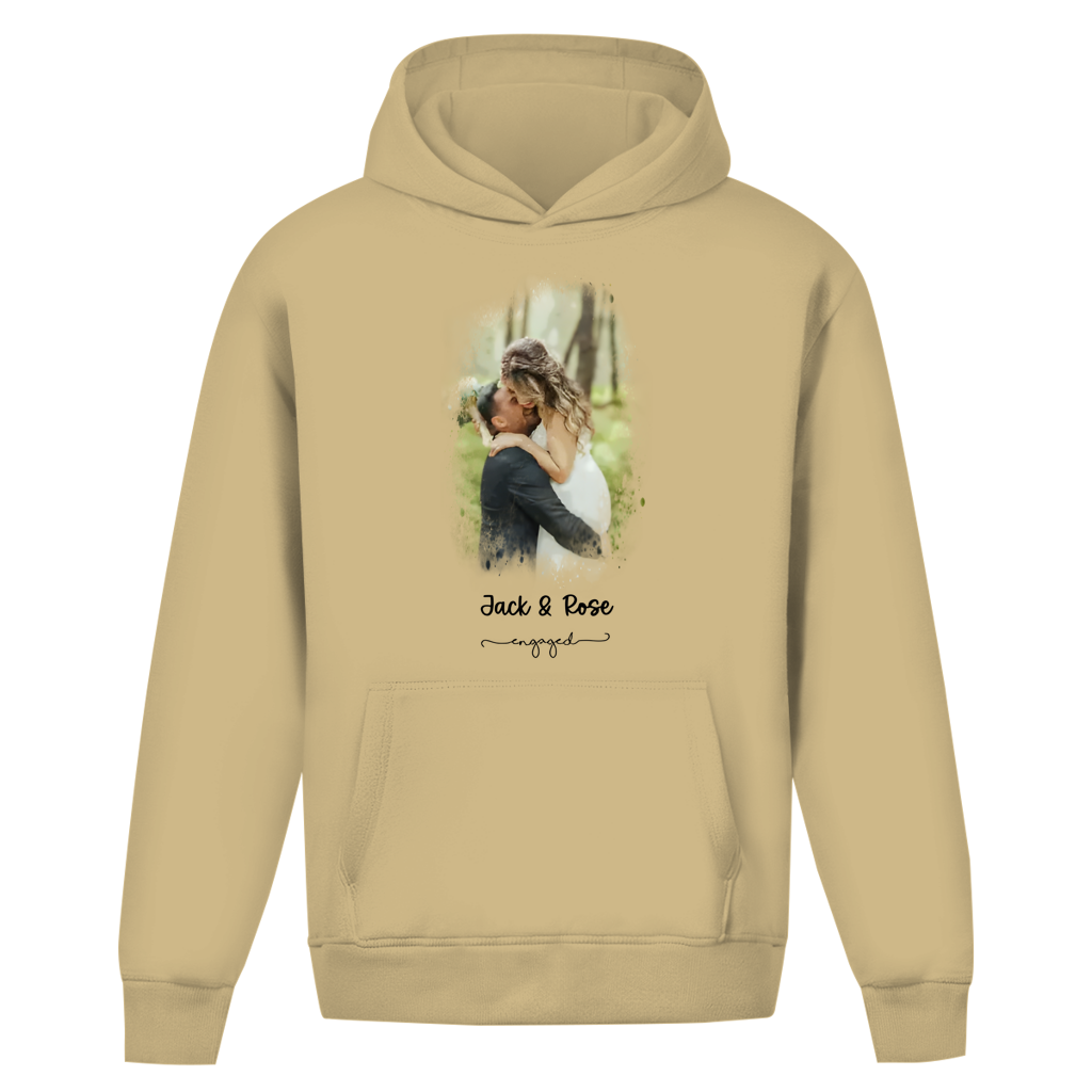 Oversize Hoodie Ohne Kordel Noxraw