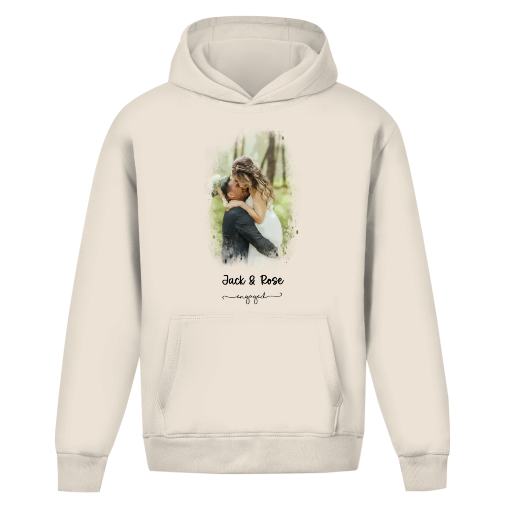 Oversize Hoodie Ohne Kordel Noxraw